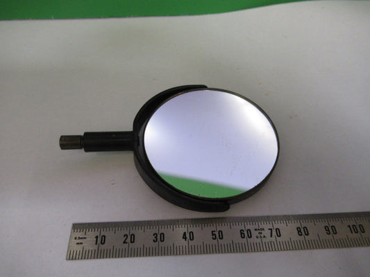 ANTIQUE BAUSCH LOMB MIRROR ASSEMBLY OPTICS MICROSCOPE PART AS PICTURED  V3-A-53