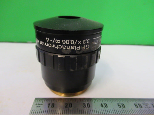 AUS JENA GERMANY INFINITY OBJECTIVE 3.2X PLANACHROMAT MICROSCOPE PART T2-A-13