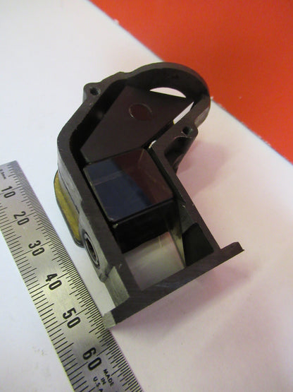 Antique Bausch & Lomb Optics Glass Prism Microscope Part