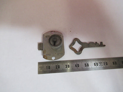 Nikon Japan Lock + Key Assembly for wood Microscope Box