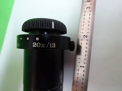 MICROSCOPE PART EYEPIECE WILD LEICA 20X/13 SWISS OPTICS AS IS BIN#V4-13