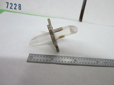 OPTICAL MOUNTED PRISM [needs cleaning] LASER OPTICS BIN#S2-56