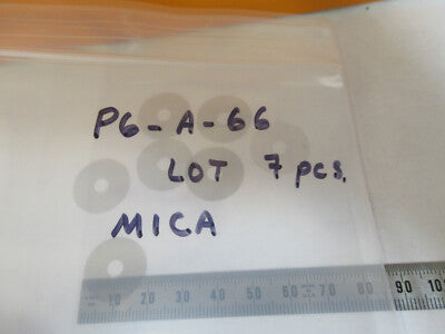 LOT 7 EA MICA WAFER DIELECTRIC ISOLATOR AS PICTURED &P6-A-66