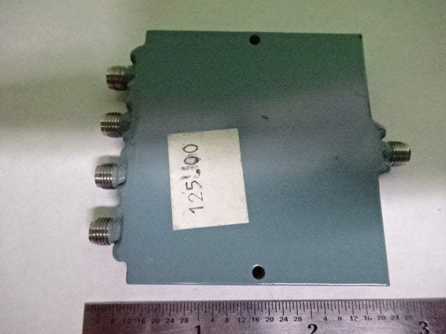 NARDA 2-WAY POWER SPLITTER DIVIDER 2.0 GHz FREQUENCY RF MICROWAVE AS IS #7B-A-17