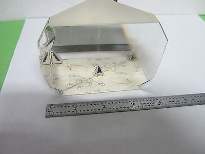 OPTICAL LARGE PRISM [CHIPPED] LASER OPTICS DWR#5-D-04