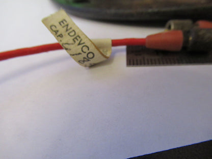 ENDEVCO LOW NOISE CABLE  2400 FEET 10-32 MICRODOT for SENSOR AS PICTURED X4-A-11