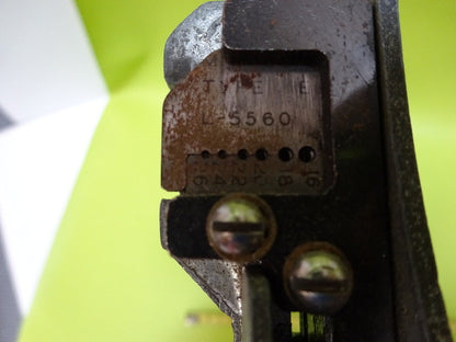 FOR PARTS CABLE STRIPPER TOOL [rusty] AS IS #TA-3-13