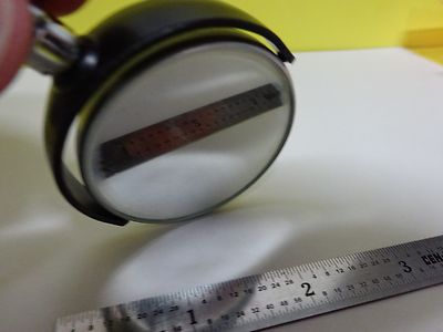 ANTIQUE MIRROR ILLUMINATOR VINTAGE MICROSCOPE PART OPTICS #W9-52