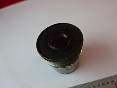 UNITRON EYEPIECE + MICROMETER OPTICS METALLOGRAPH MICROSCOPE PART AS IS &2-A-18