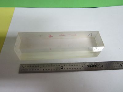 OPTISCHES LANGES PRISMA „2 SEITEN POLIERT“ LASEROPTIK BIN#43-18