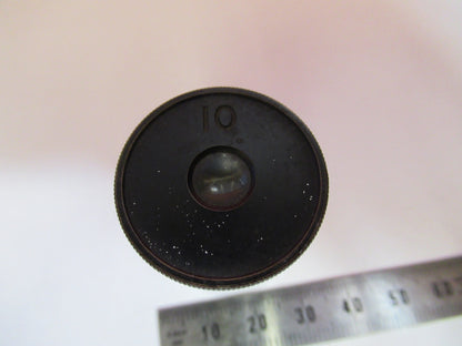 ANTIQUE BAUSCH LOMB 10X EYEPIECE OCULAR MICROSCOPE PART AS PICTURED Q2-68