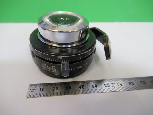 Wild M11 Swiss Bino Condenser +Iris Optics Microscope Part