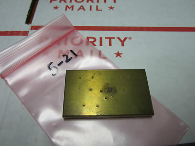 METROLOGY INSPECTION ROCKWELL HARDNESS TEST STANDARD BIN#5-21