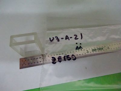 CARL ZEISS GERMANY SPECTRAL QUARTZ CELL SPECTROSCOPIC AS IS BIN#U3-A-21