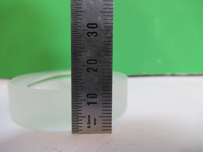 OPTICAL 50mm DIAMETER CONVEX CONCAVE  THICK LENS LASER OPTIC AS PICTURED Q7-B-50
