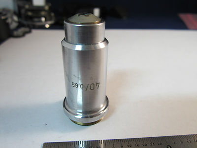 Optical Microscope Objective 40X Germany Carl Zeiss AG Optics BIN#19 xxii