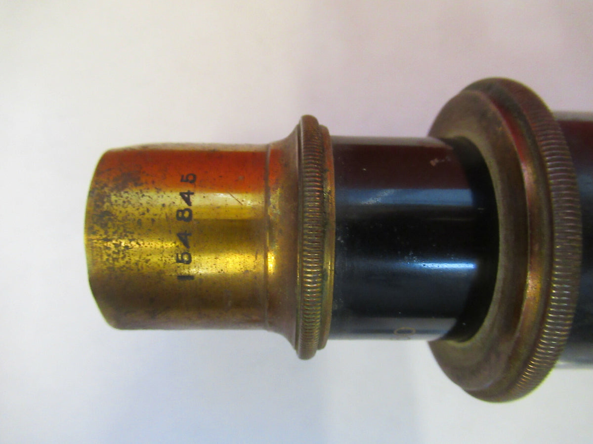 Antique Bausch & Lomb Tubus + Nosepiece Microscope Part