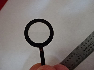 MICROSCOPE PART ZEISS POLARIZER RETARDER SLIDE POL OPTICS AS IS #T2-B-15