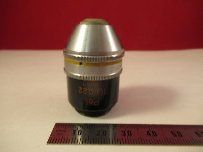 Carl Zeiss AG Germany Objective 10X 160/ Polar Polarizer Microscope Part Optics