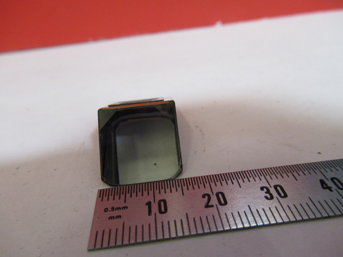 OLYMPUS JAPAN HEAD GLASS PRISM OPTICS MICROSCOPE PART AS PICTURED T9-A-59