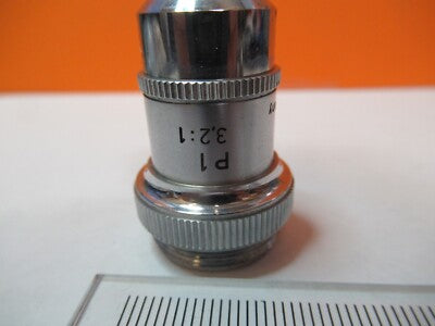 LEITZ WETZLAR POL OBJECTIVE 32X PI 215mm MICROSCOPE PART AS PICTURED &3K-A-39