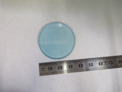 NIKON JAPAN BLUE GLASS FILTER OPTICS MICROSCOPE PART AS PICTURED T3-C-02