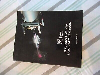 COLLECTABLE RARE EFRATOM RUBIDUM FREQUENCY STANDARD HANDBOOK 1991 AS PIC &BIBLI