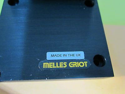 LOT 3 EA OPTICAL FIXTURES MELLES GRIOT SUPPORTS OPTICS BIN#9-14
