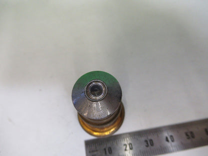 ANTIQUE BRASS SPENCER LENS 44X OBJECTIVE MICROSCOPE PART AS PICTURED V1-A-24