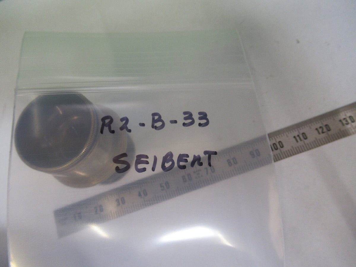 ANTIQUE SEIBERT GERMANY EYEPIECE RARE MICROSCOPE PART AS PICTURED R2-B-33