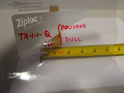 Optical Zerodur Flat Polish / Dull sides Nice Laser Optics