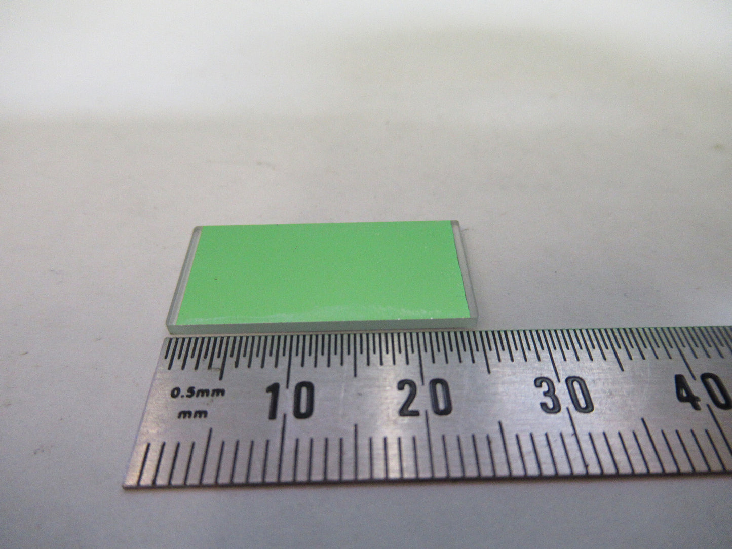 OPTICAL BK7 GLASS FLAT MIRROR SURFACE LASER OPTICS AS PICTURED X7-A-17