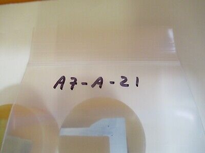 Lot 2 ea METALLOGRAPHIC METAL CROSS SECTION SPECIMEN MICROSCOPY SAMPLE &A7-A-21