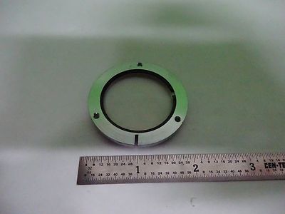 MICROSCOPE PART POLYVAR REICHERT LEICA LENS COVER OPTICS AS IS BIN#W3-20