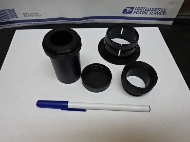 MICROSCOPE PART POLAROID ACCESSORIES OPTICS AS IS #82-21