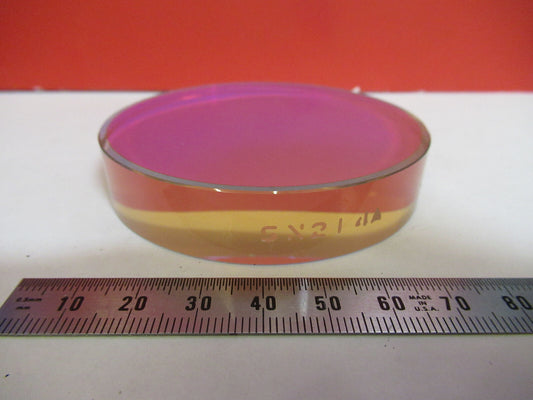 OPTICAL FLAT COATED ZERODUR PRO ZYGO LASER OPTICS AS PICTURED T9-A-33