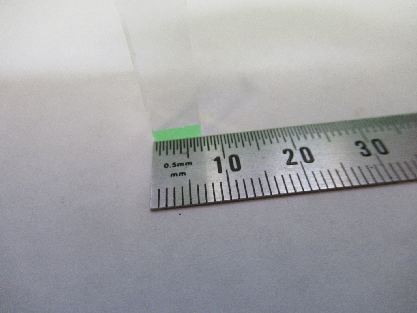 OPTICAL BK7 GLASS PRISM + MIRROR SURFACE LASER OPTICS AS PICTURED X7-A-14