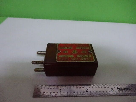 FOR PARTS QUARTZ CRYSTAL COLLINS RADIO JK FREQUENCY CONTROL KC AS IS #AS-93