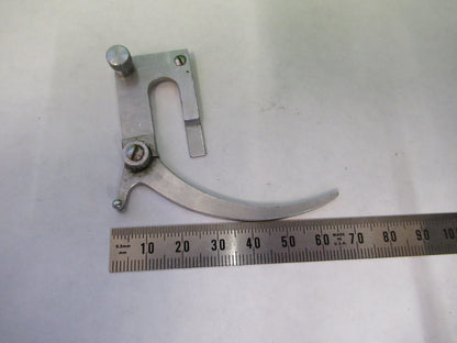 OLYMPUS JAPAN CLIP STAGE MICROSCOPE PART AS PICTURED 82-A-57