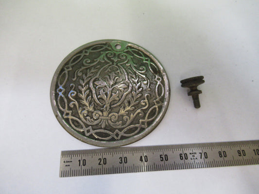 Side Engraved Panel Singer Sewing Machine Antique
