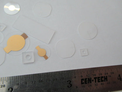 Lot Blank Piezoelectric Quartz Crystal X- Y- Yx-cut Piezo Sensor AS Pic