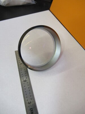 Large Highly Convex Optical Lens Rare Optics Mil Spec