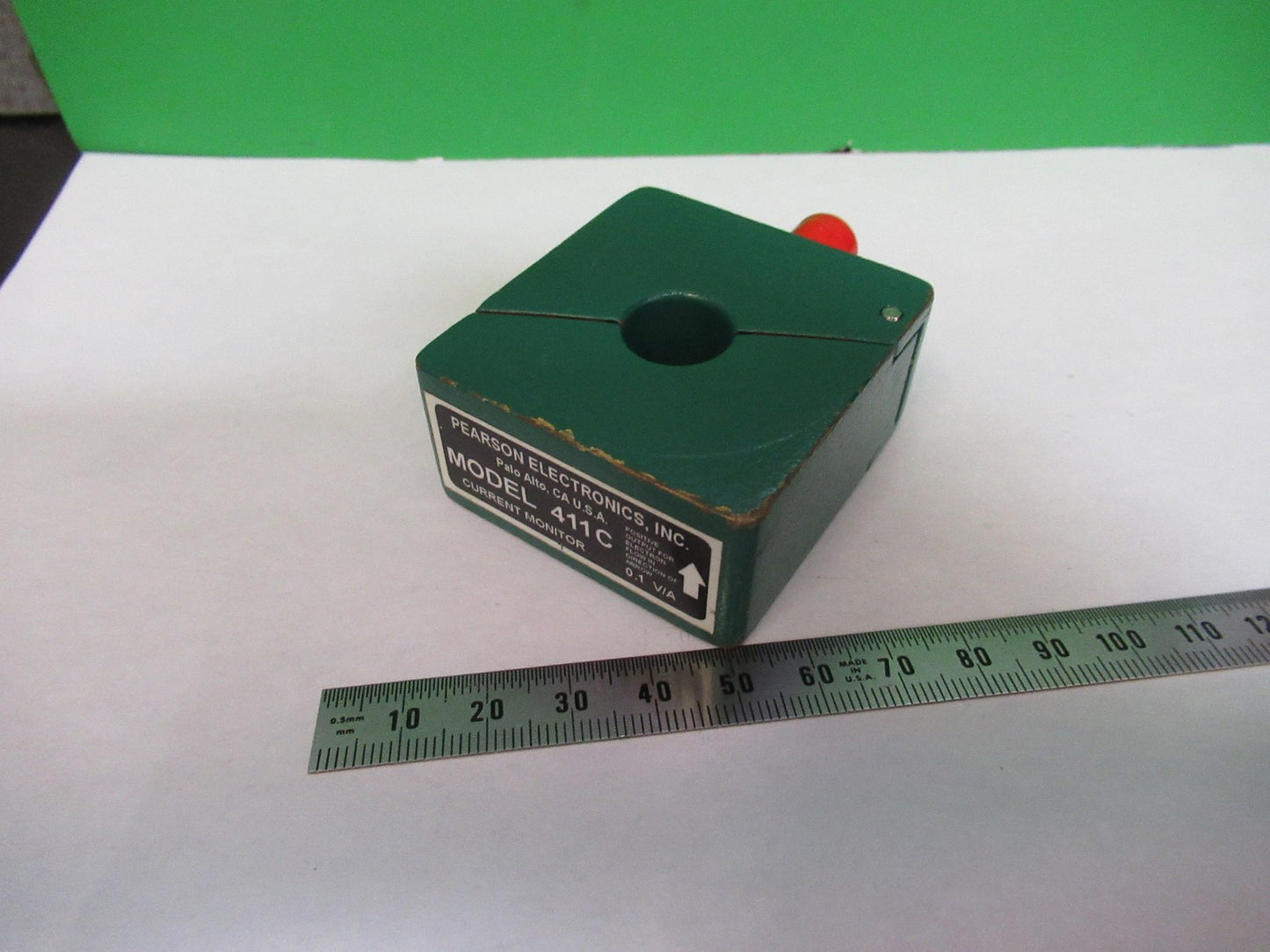PEARSON ELECTRONICS EMI PRECISION CURRENT TRANSFORMER 411C AS PICTURED T3-B-01