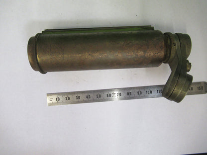 Antique Bausch & Lomb Old Tubus + Nosepiece Microscope Part