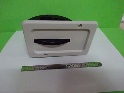 MICROSCOPE POLYVAR REICHERT LEICA FILTER WHEEL ASSEMBLY OPTICS AS IS BIN#W2-08