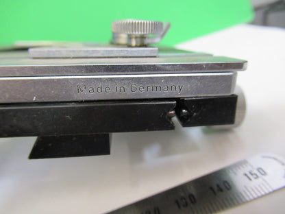Kassel Cbs Germany Xy Stage Clip Microscope Part