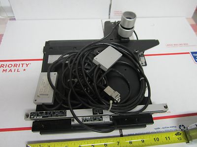 MICROSCOPE PART STAGE MICROMETER LEITZ LEICA ORTHOPLAN ERGOLUX  ETC. BIN#60-531