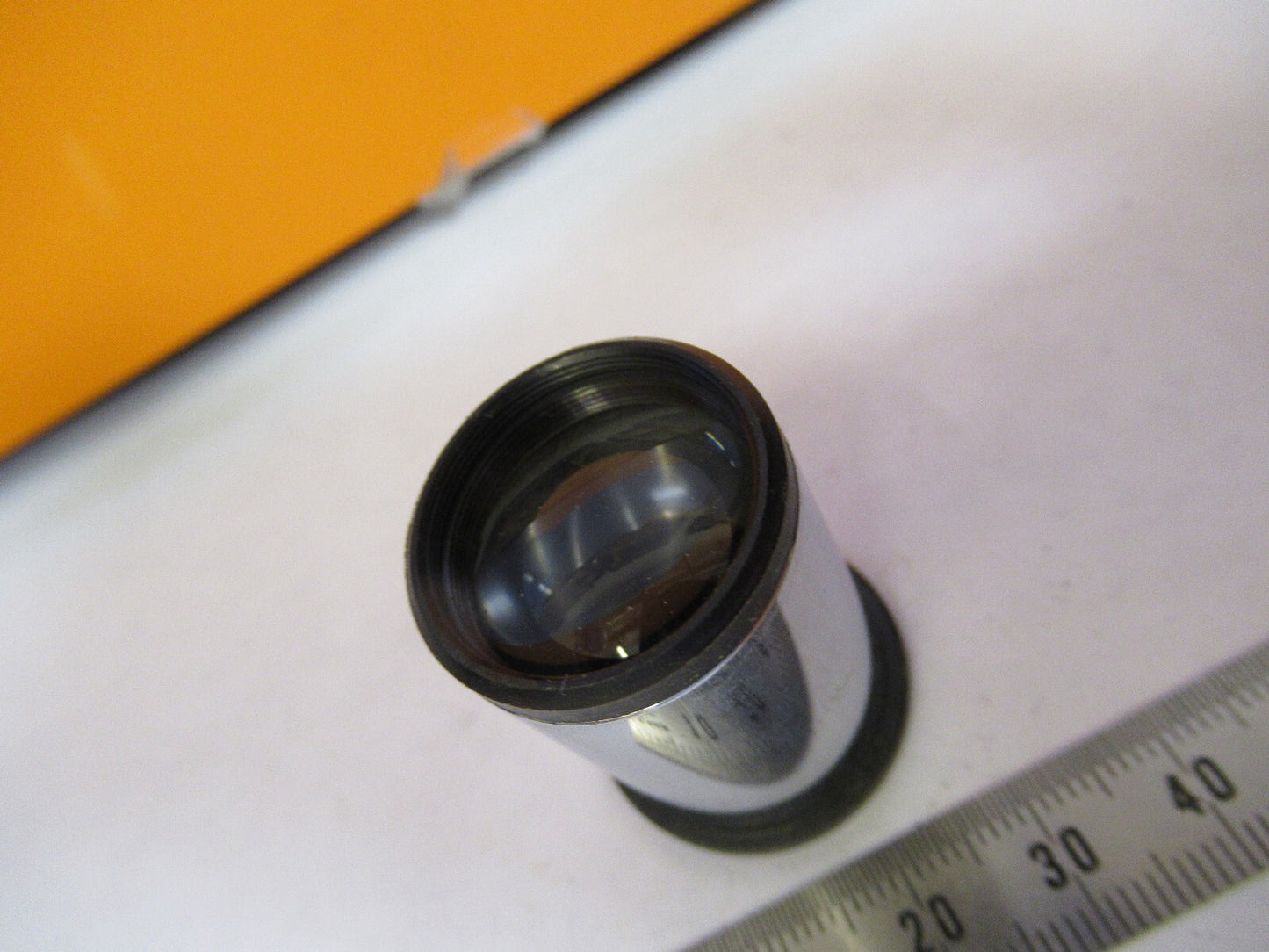 ANTIQUE ERNST LEITZ 10X EYEPIECE OCULAR MICROSCOPE PART AS PICTURED Y1-A-74