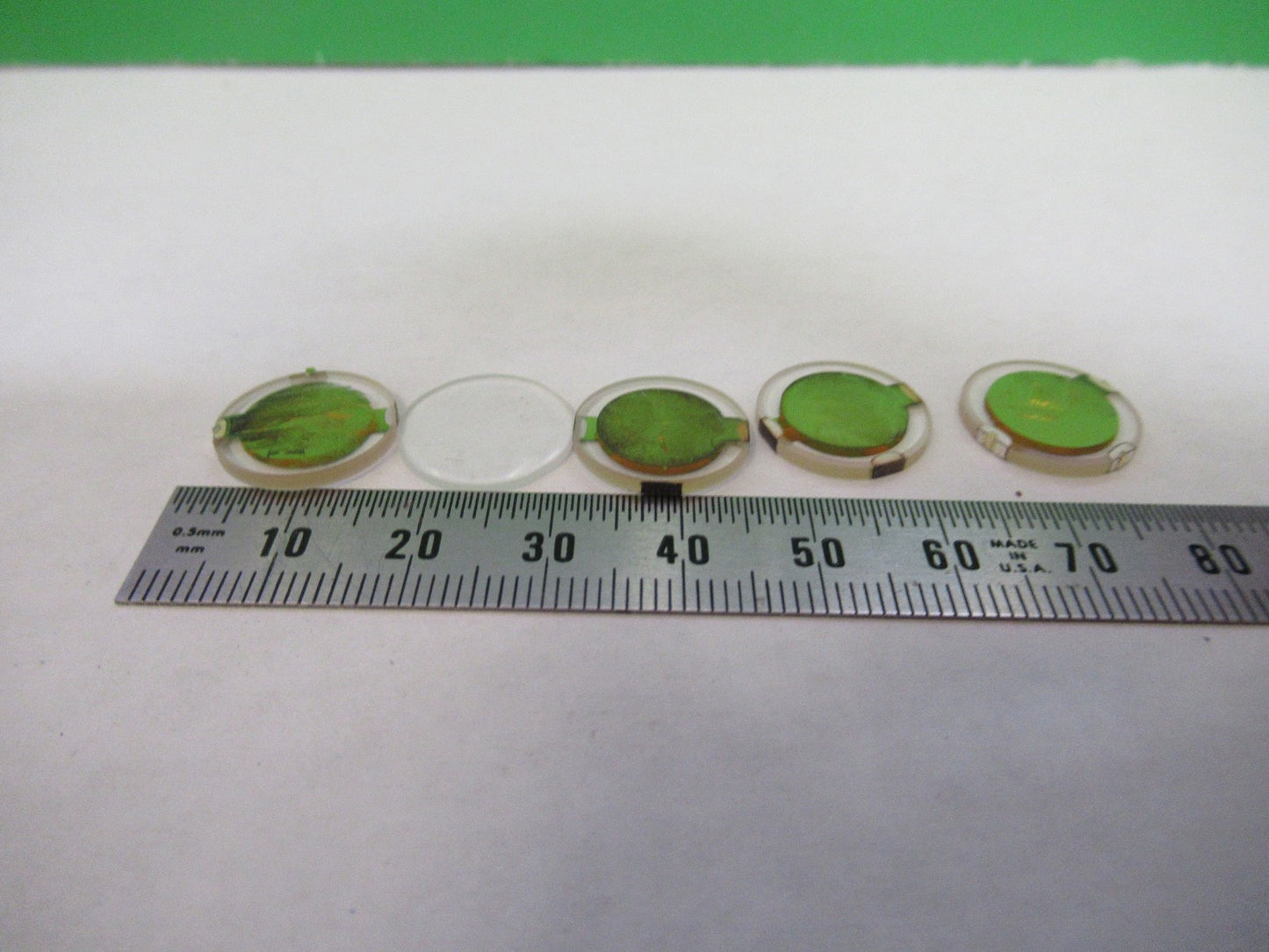 FOR PARTS OR REPAIR LOT 5 PCS SWEPT QUARTZ BLANKS SC cut AS PICTURED U8-A-123