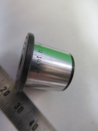 GAERTNER OCULAR Okular Optik Linse 14x MIKROSKOPTEIL ALS PIC &amp;P4-B-93